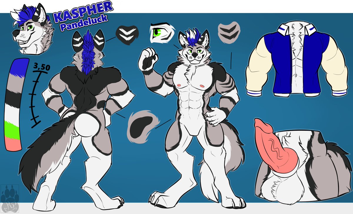 KaspherDraws's tweet photo. 3 Refs finalizadas, duas sao atualizaçoes  minha e da minha coelinha, outra uma pro meu amigo @LUPINO_KURAYAMI  

#furry #refsheet #artwork https://t.co/wj4MWxkUMd