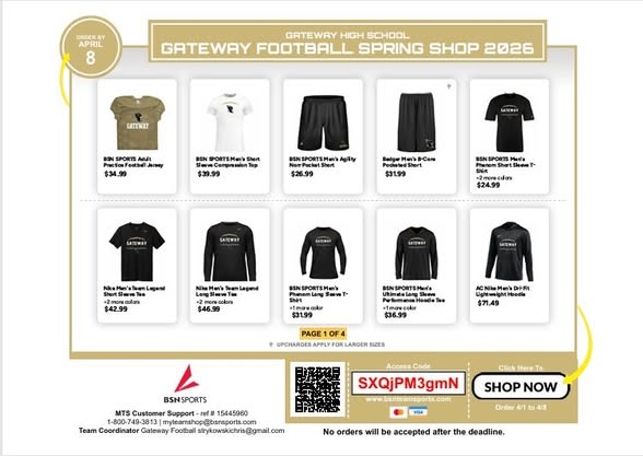 Gateway HS Football tweet media