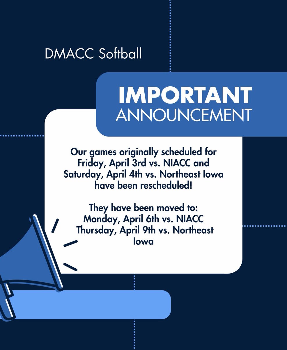 DMACC SOFTBALL tweet media