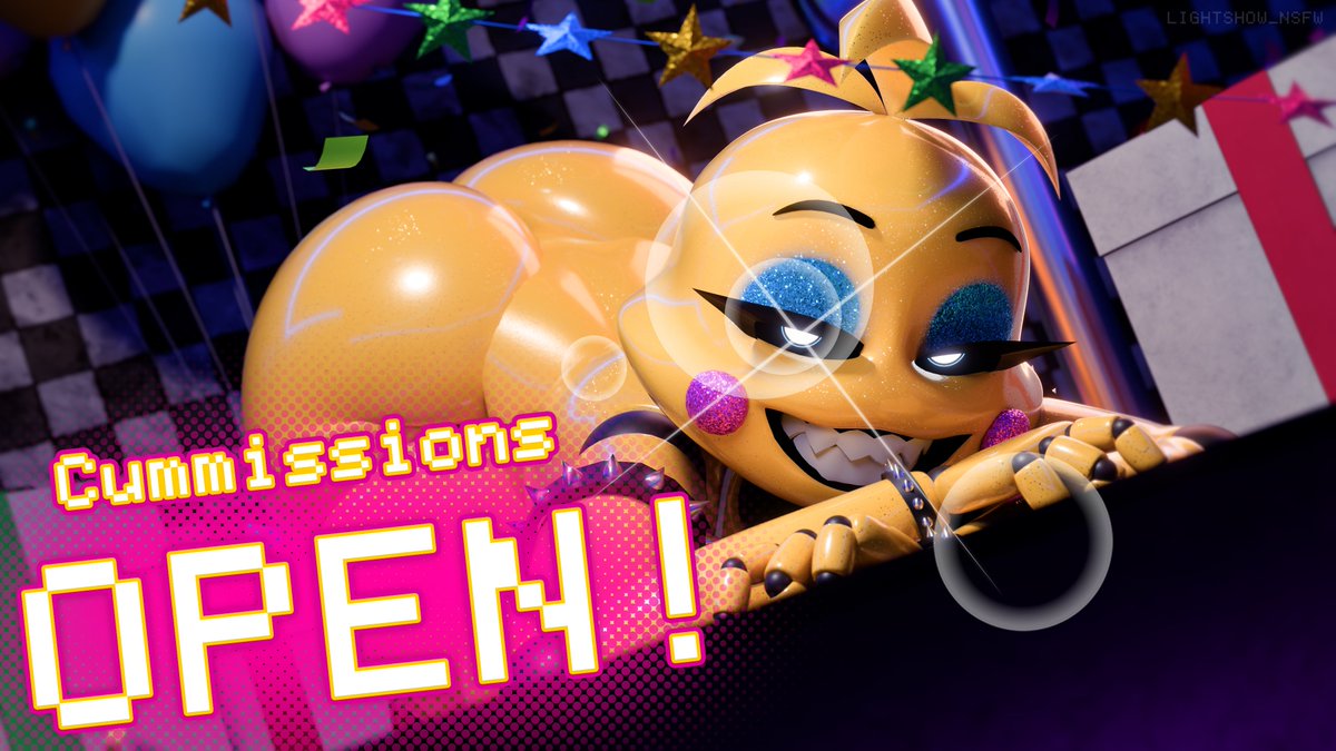 LIGHTSHOW (COMMS OPEN! 1/4)🔞 tweet media