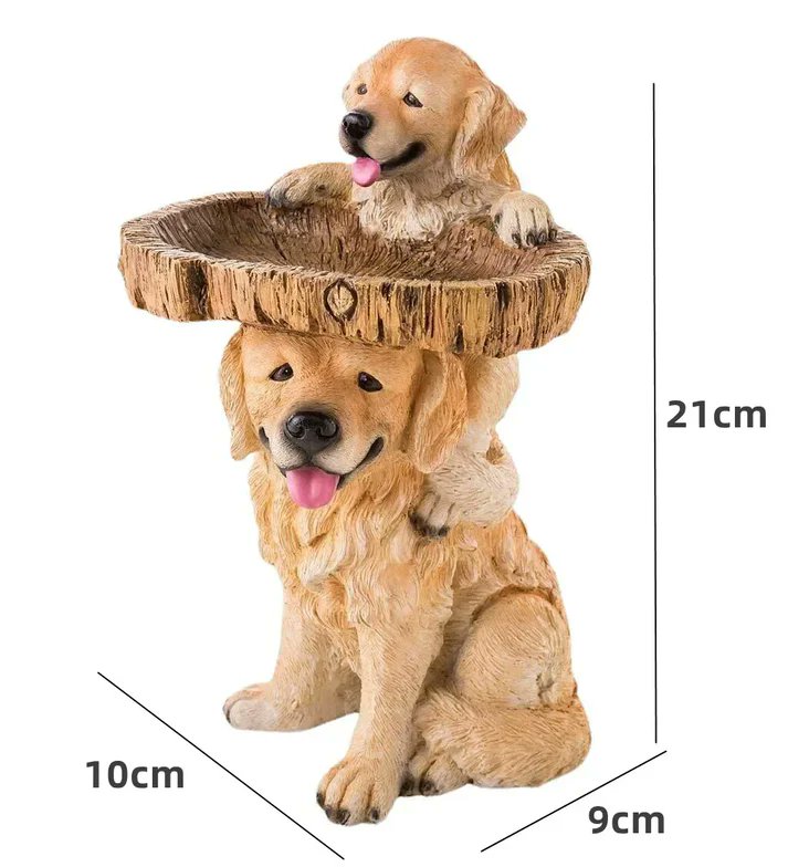 Householdhavens's tweet image. These playful dog garden statues double as charming bird feeders, adding personality and life to your outdoor space. The kind of touch that makes your outdoor space feel a little more alive.#BackyardDecor #HouseholdHavens