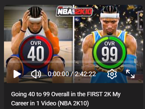 Just finished putting together the LONGEST series I have ever done... The grandfather of MyCareer finally gets the full movie treatment. ⏳👀