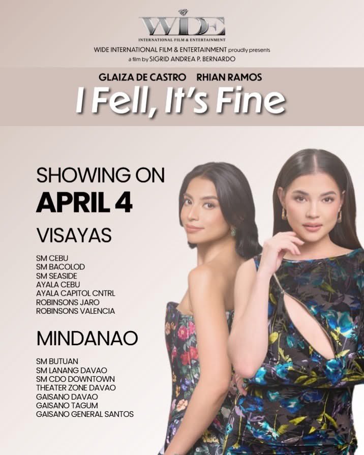 rastronewgen's tweet photo. Tomorrow is National Kennekshen Day! Ready na ba ang lahat sumugod sa mga sinehan para sa I Fell, It’s Fine? 🥹💜👉🏻👈🏻

Gusto namin na makanood tayong lahat bukas kaya naman if you’re someone who wants to watch pero kapos sa budget, just send us a DM and we’ll see what we can do 🫶🏻

Sama-sama tayong kiligin at tumili sa…basta! 😉

#IFIF #IFellItsFine #RaStro