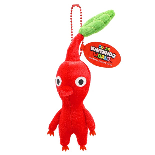 USJ 限定　ピクミン　ぬいぐるみキーチェーン　3個セット　ニンテンドーワールド USJ】「スーパー・ニンテンドー・ワールド」新グッズに「ピクミン」の