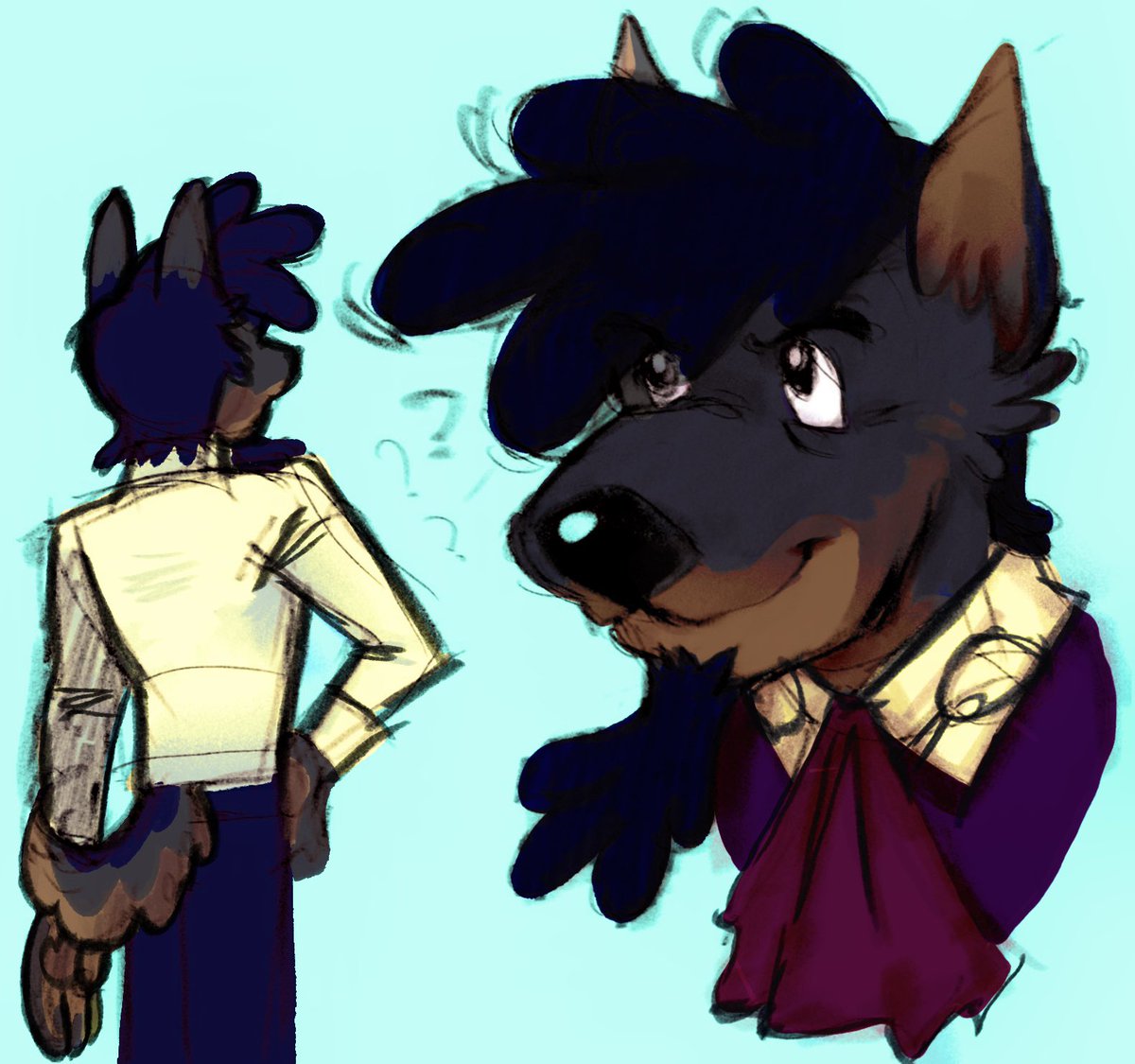 Alienpuppie ੯‧̀͡u tweet media