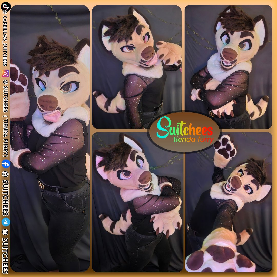 SuitcheesF's tweet photo. A beautiful hyena finished
#furmaker #FURFUR #furrysuit #fursona #fursufter #fursuft #fursuiter #furryfriends #furrycommunity #furryconvention https://t.co/Ent7INd4JW