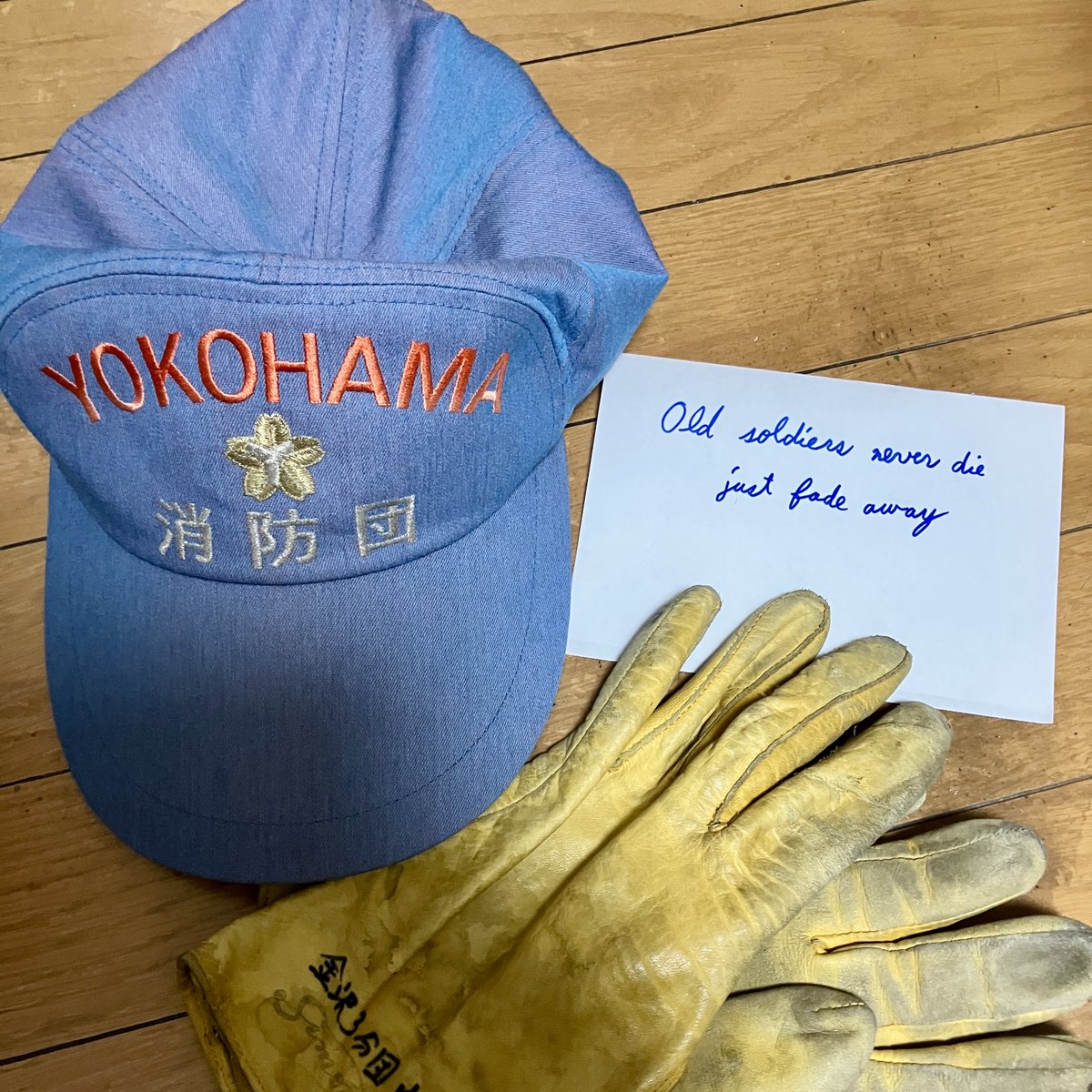 4月は出会いと別れでいっぱいですが、お世話になっている消防団団長も