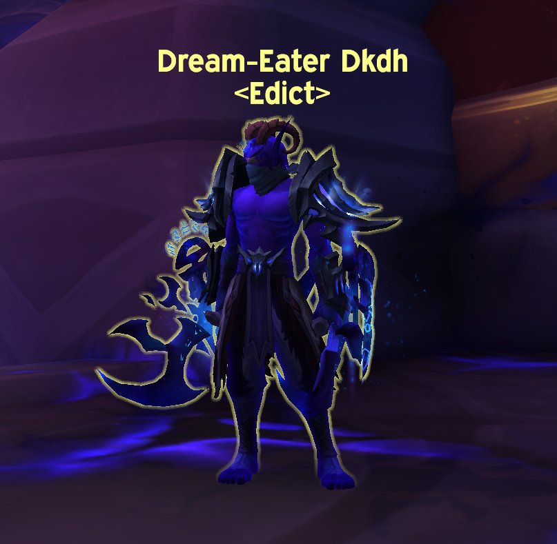 he's purple for an amazing reason