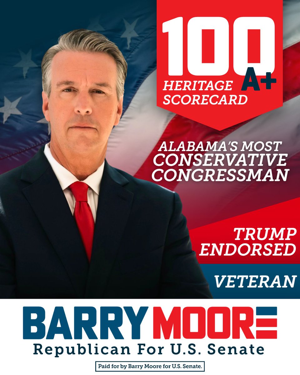 Barry Moore for U.S. Senate tweet media