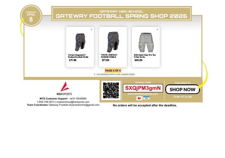 Gateway HS Football tweet media