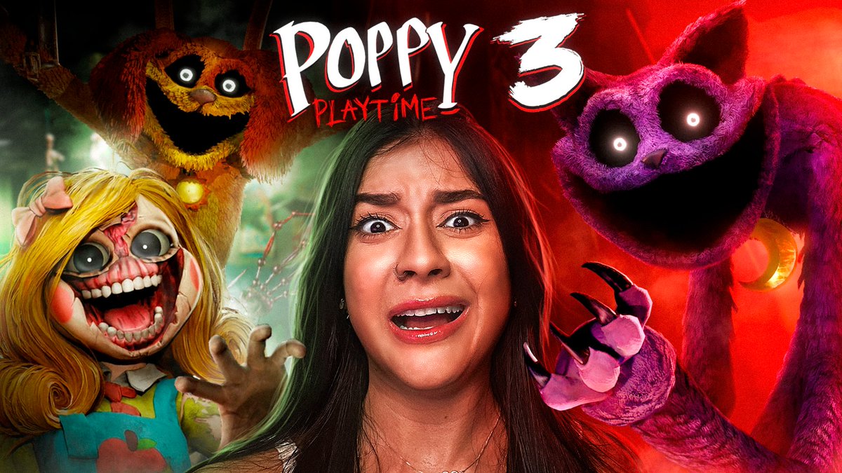 Fiz essa aqui pra <a href="/LaysaGardini/">laysa gardini #400k🩷🦊</a>! Thumbnail de Poppy Playtime é sempre bem legal de cômpor, nessa eu quis dar um tchan na iluminação usando uma combinação de cores que não costumo usar (verde/vermelho), curti bastante!

antes / depois de uma thumbnail de estudo do
<a href="/LaysaGardini/">laysa gardini #400k🩷🦊</a>