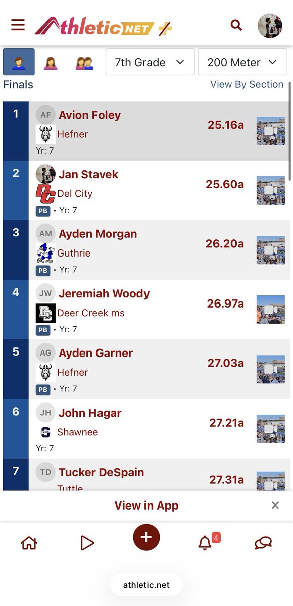 itsjanstavek's tweet photo. 3rd place on my 400 M 2nd place 🥈 on my 200 M 3rd on my 4x1🏆🏃🏽. Im gonna work harder to get my first place💯. #fypシ゚viral #Track https://t.co/Qj9dGDHtgV