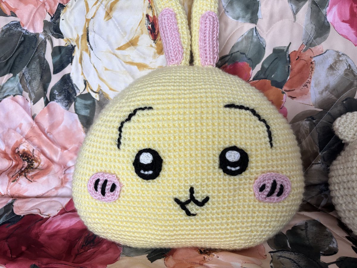 どうにか抱きクッション完成しました。