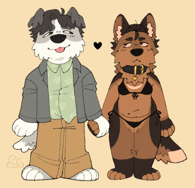 cloudcrime_'s tweet photo. 2 dogs https://t.co/gwEKnFT9VG