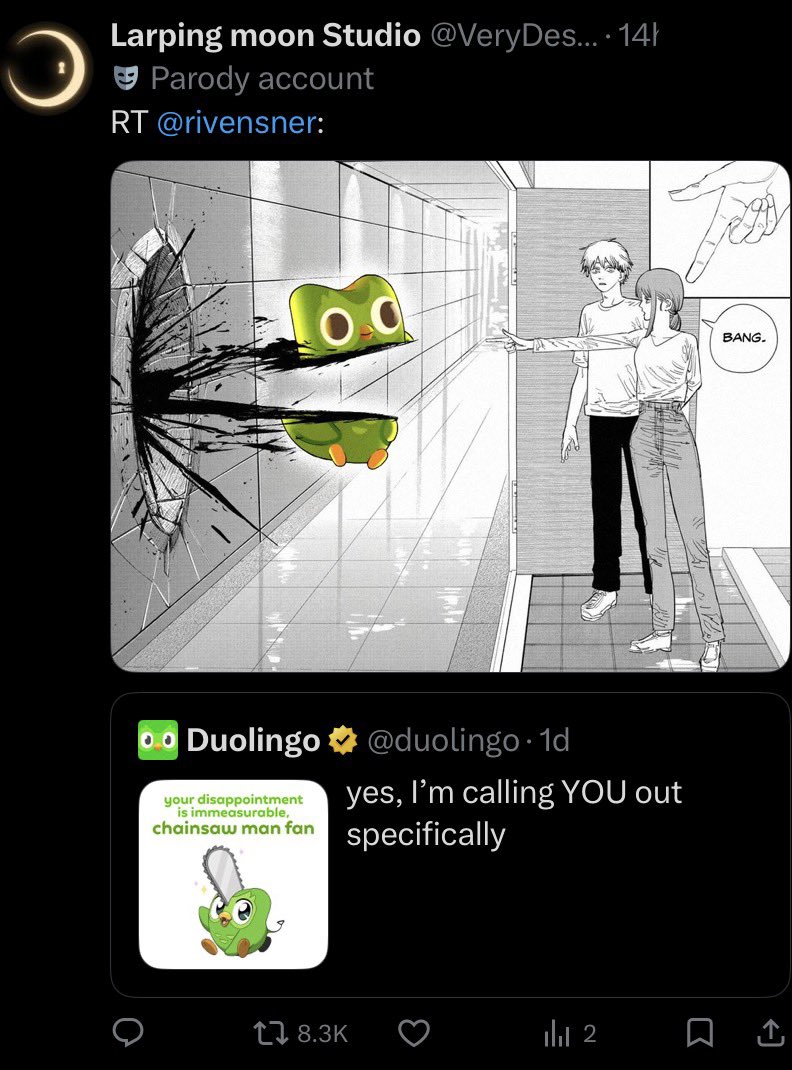 Nicolas (PARODY) tweet media