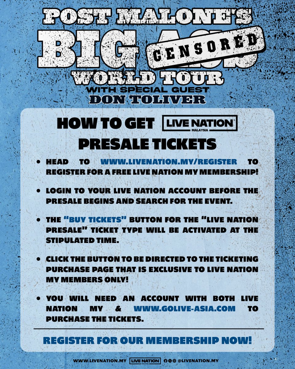 Live Nation Malaysia tweet media