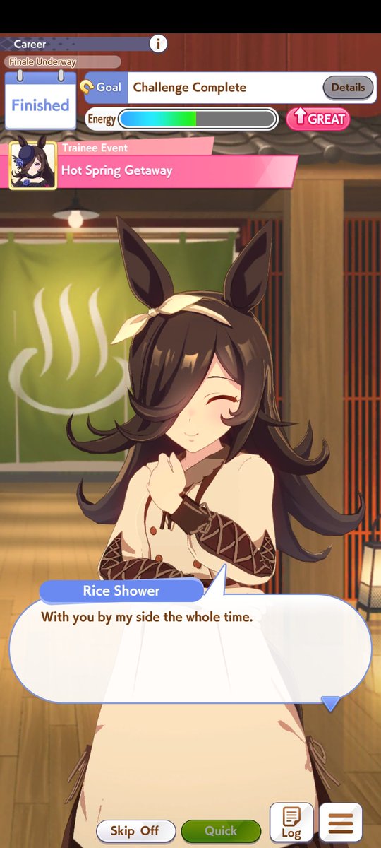 At long last, after lot of run, I win the hot springs getaway, uwoohh.. I'm crying like crazy like now