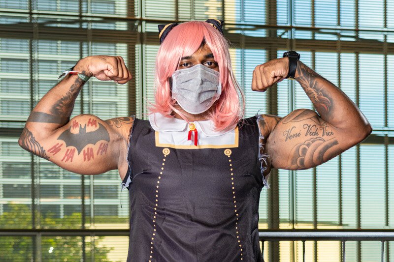 다들 미유오빠의 웅장한 프론트 더블 바이셉스 포징을 보고 가시라