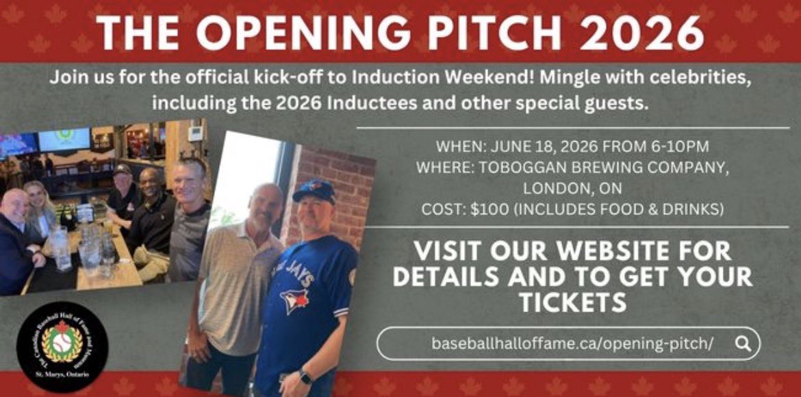 Canadian Baseball Hall of Fame and Museum 🇨🇦⚾️ tweet media