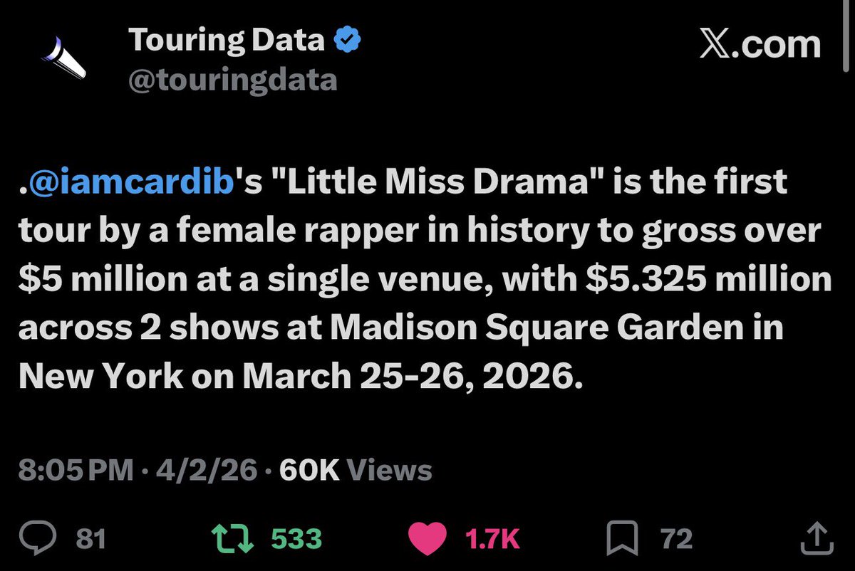 RED🅱ARZ CARDI B tweet media