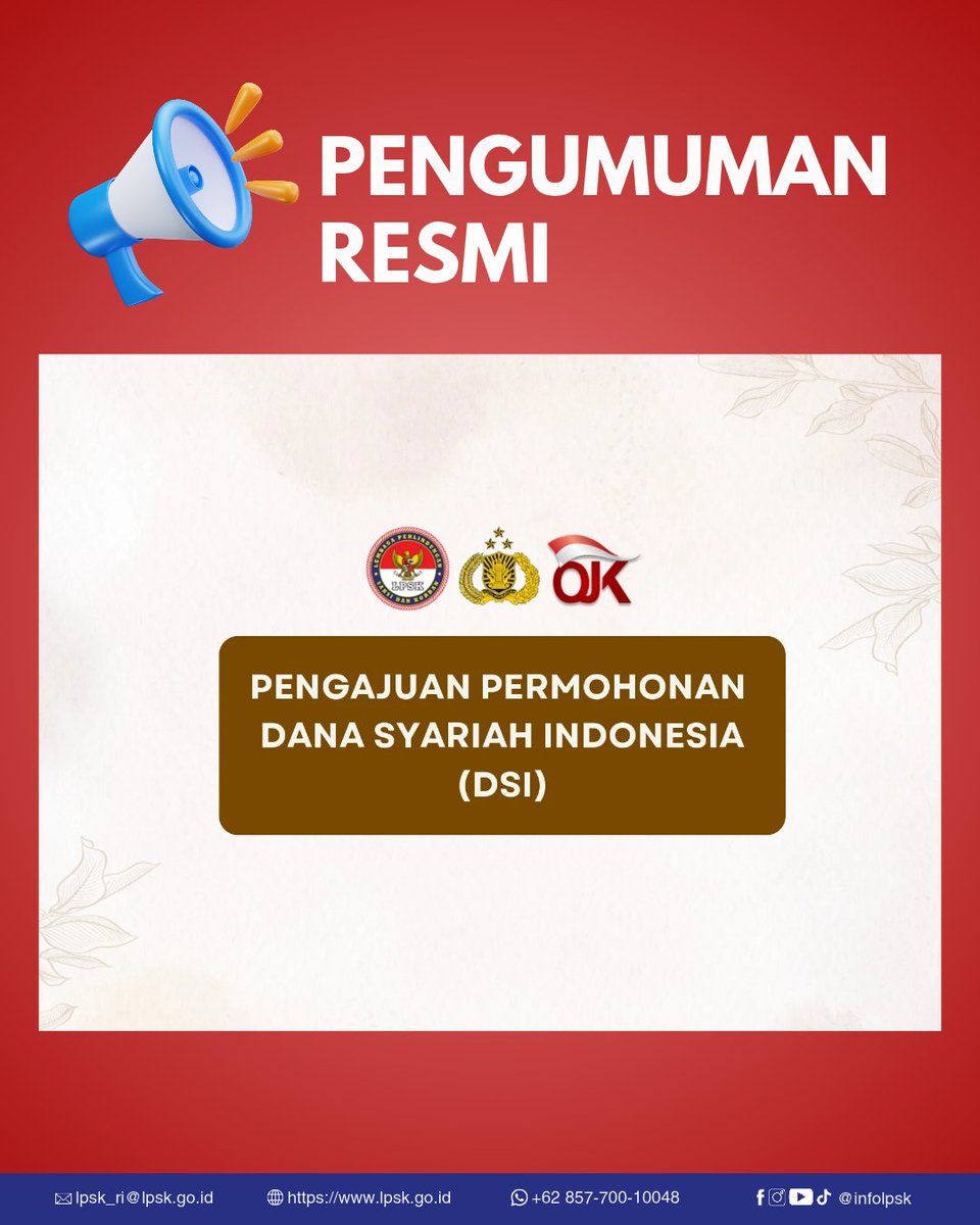 Lembaga Perlindungan Saksi dan Korban (LPSK) tweet media