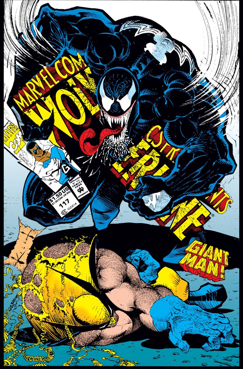 sbjayne's tweet photo. Incredible cover of Marvel Comics Presents #117 by Sam Kieth https://t.co/kVo3Mo4wLs