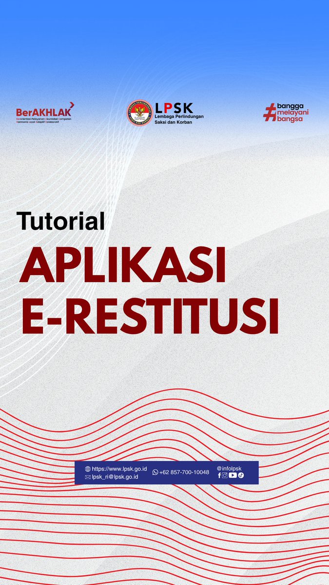 Lembaga Perlindungan Saksi dan Korban (LPSK) tweet media