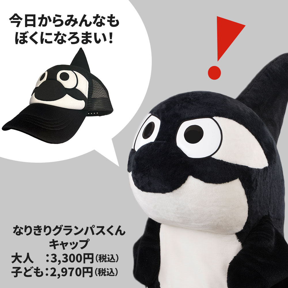名古屋グランパス　なりきりグランパスくん　２個セット GOODS SOCIO PROJECTから生まれた グッズ第2弾が発売開始📢 「なりきり