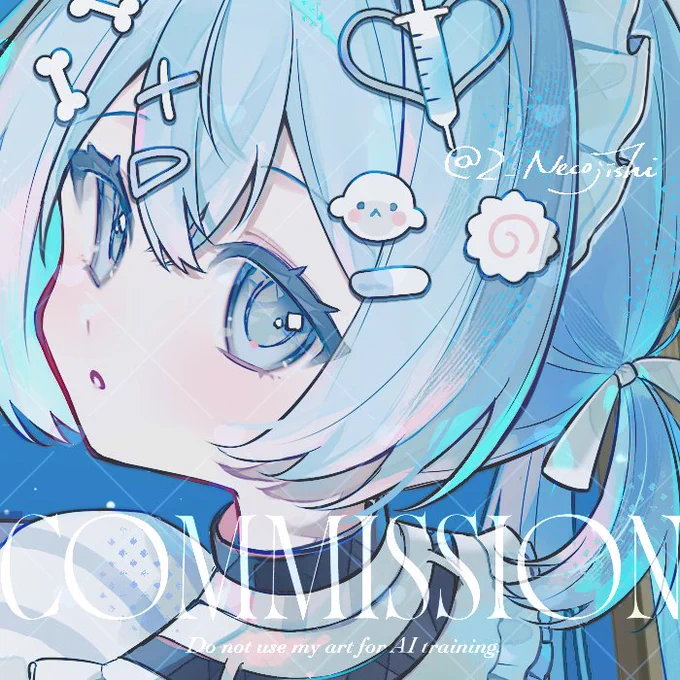 Skebでかわいこちゃん描かせていただいた