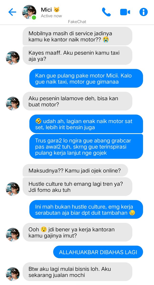 otedelapan's tweet photo. #tingmeen #kratingmeen few tweets au *•.დ

"🍼 Mochi Mici" pt. 1

edisi mici kayes punya kerjaan sampingan 🍟 https://t.co/ZIxBoushVZ
