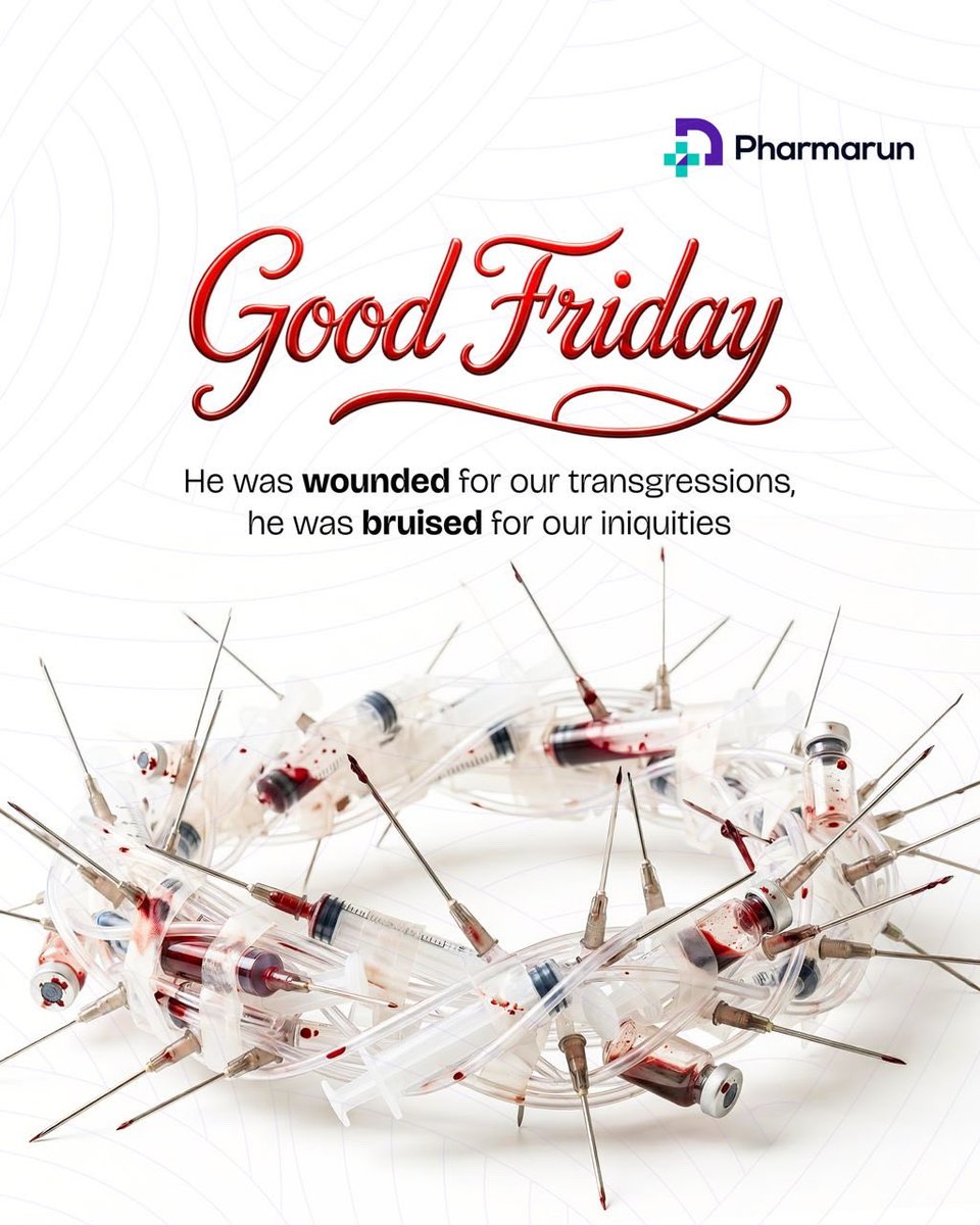 Today reminds us of the price that was paid; wounded, bruised, but not in vain.
A sacrifice that still speaks, still heals, still saves.