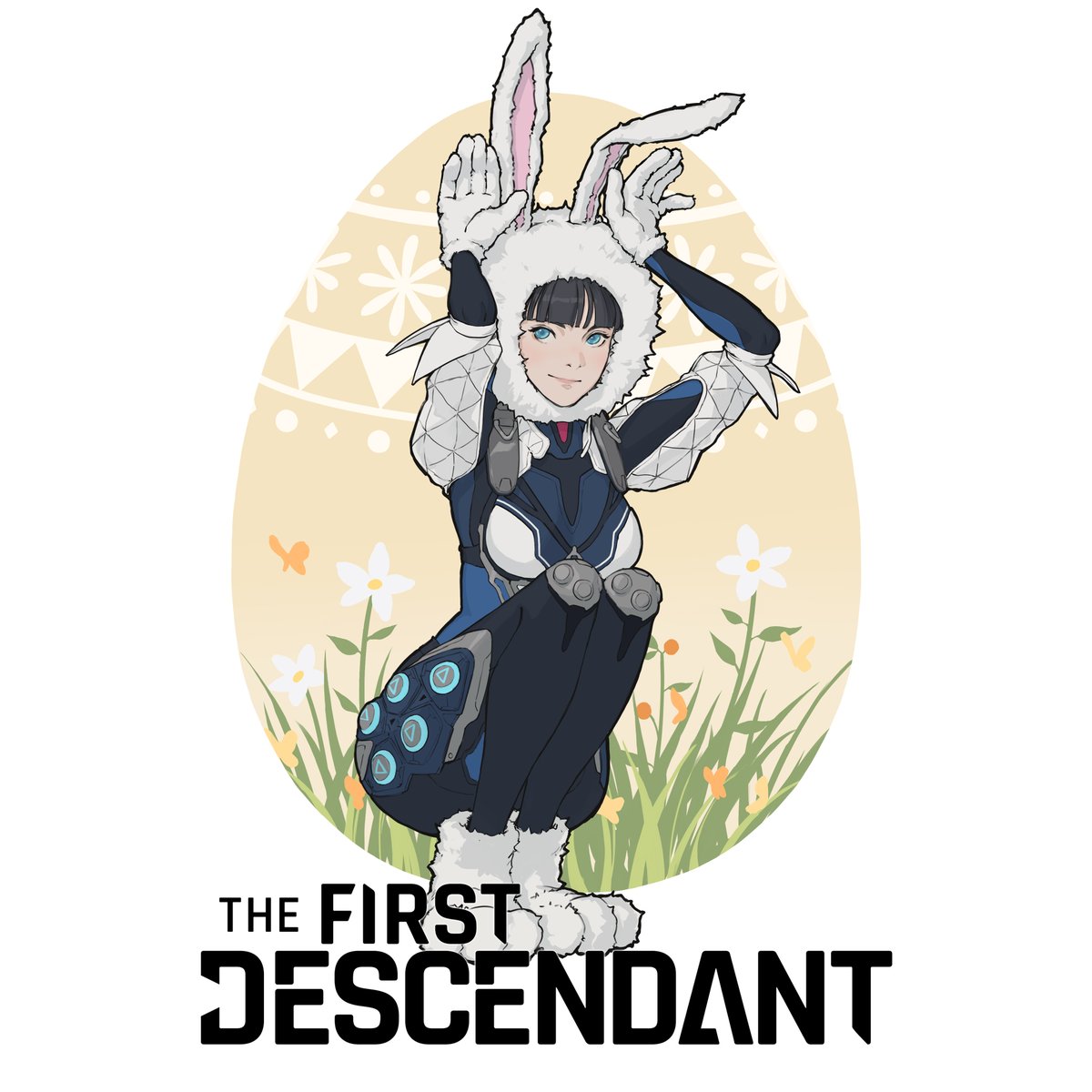 Bunny understood the assignment. 🐰
Happy Easter! 💙

#TheFirstDescendant #Easter