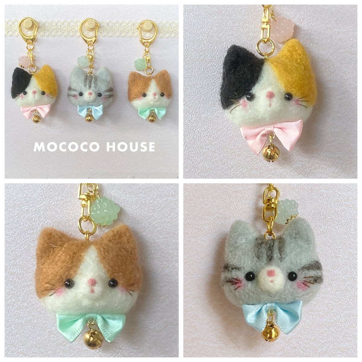 もここハウス🌻羊毛フェルト7/18TOKYOハンドメイド祭出展