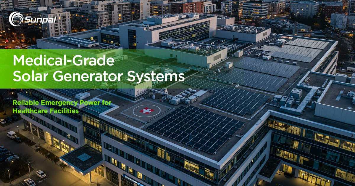 Sunpal_Energy's tweet photo. When the grid fails, lives don’t have to🚑🏥.
Medical-grade solar generators keep ventilators, and critical equipment running during emergencies🔋.
😃Reliable power when it matters most.
👉: https://t.co/e2bUJ6TmVl

#SolarEnergy #EmergencyPower #MedicalSolar #RenewableEnergy https://t.co/BvjW5rTDlp