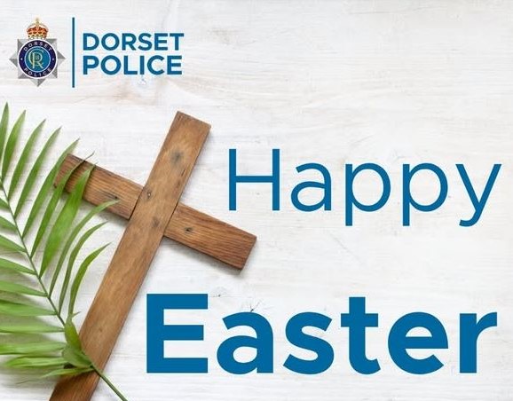 PolicePosAction's tweet image. On behalf of the whole #PositiveAction team, @DorsetPolice and @DC_Police, we wish everyone observing Easter a happy celebration full of joy and enduring hope. We hope this season brings peace and happiness as you share time with family, friends and community.
#HappyEaster