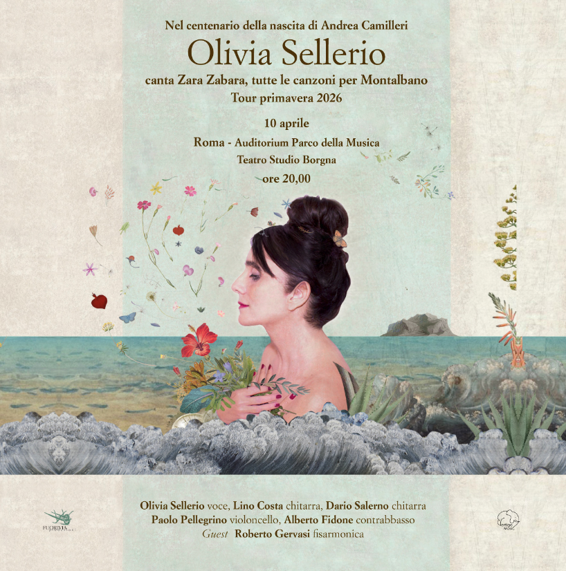 sellerioeditore's tweet image. #savethedate Venerdì 10 aprile omaggio di Olivia Sellerio ad Andrea #Camilleri @AuditoriumPdM #Roma 
Olivia Sellerio canta Zara Zabara, tutte le canzoni per Montalbano.
vertigomusic.it/artista_nazion…