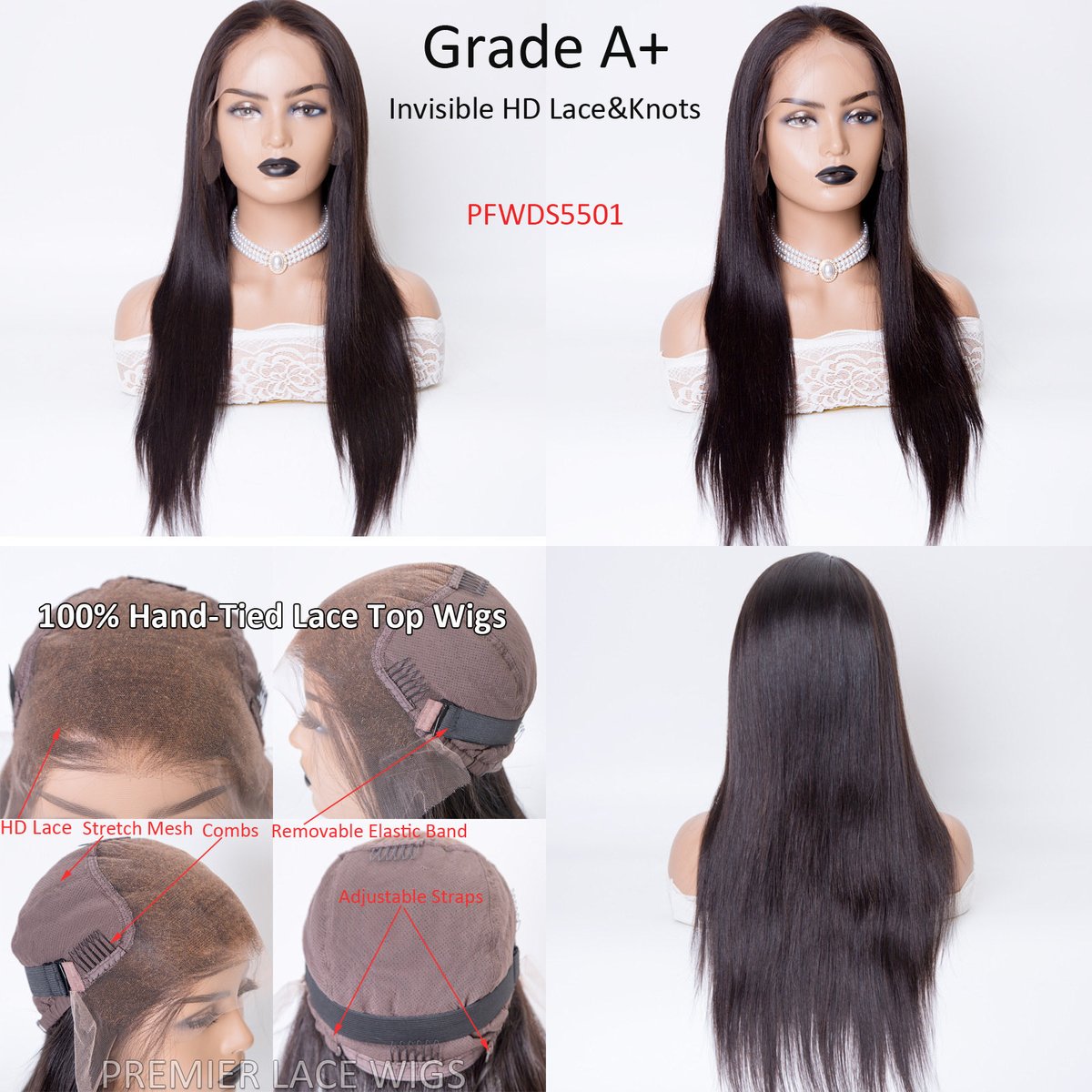 Premierwig's tweet image. 💯 100% Hand-Tied Lace Top Wigs Silky Straight
Invisible HD Lace Single Small Knots
Grade A+ European Virgin Human Hair 
SKU:PFWDS5501
👉bit.ly/3O3KBkn
Natural black color
18 inches 

#wigs #handtiedwigs #hdlace #lacewigs #luxurywigs #highendwigs #wigfactory