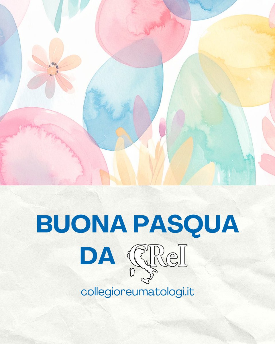 CReI - Collegio Reumatologi Italiani tweet media