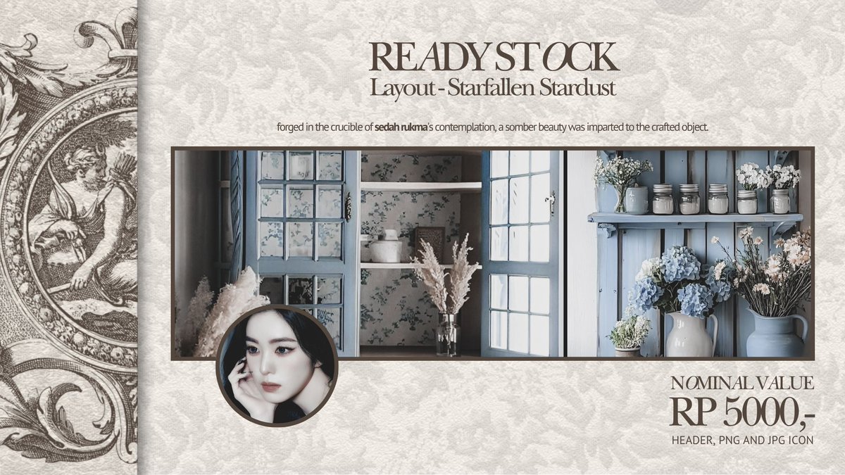 Help rt/repost? Thank you!

Ready-to-go 8 layout - Irene priced at RP 5,000,-/each includes png and jpg icon. Don’t hesitate to knock my dm if you’re interested.

#zonauang #zonajajan