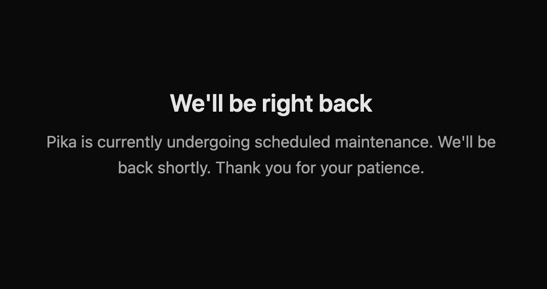 BenjiDeFi's tweet photo. @pika_labs TIP: If you're on Vercel, you actually don't need a maintenance page! Every deploy is atomic: the old version stays live until the new one is 100% built. Instant rollback if anything goes wrong. Zero downtime out of the box 🚀

Only exception: breaking DB migrations, but even then, feature flags or backward-compatible migration strategies beat a full maintenance page.