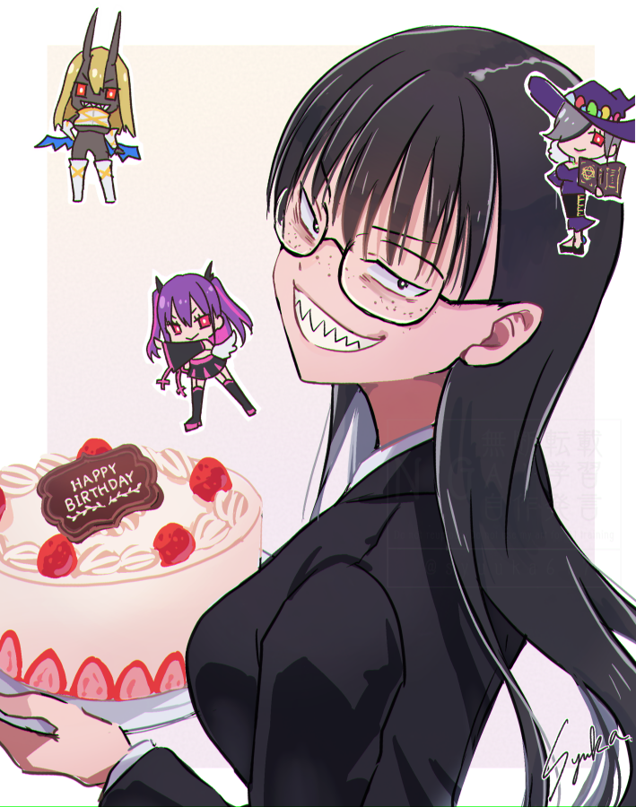 syuuka617's tweet photo. 夜姫様お誕生日おめでとうございます！
 #にごリリFA https://t.co/aXjjJ10odh