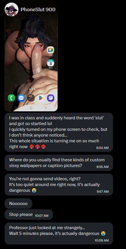 sw_takeover2's tweet photo. You act like you didn't know this could happen. You clicked a risky link, it could be dangerous, you knew this would happen.

Just wait, I have way louder videos ❤❤

#techdom #clickslut #linkslut https://t.co/EphmwosmoB