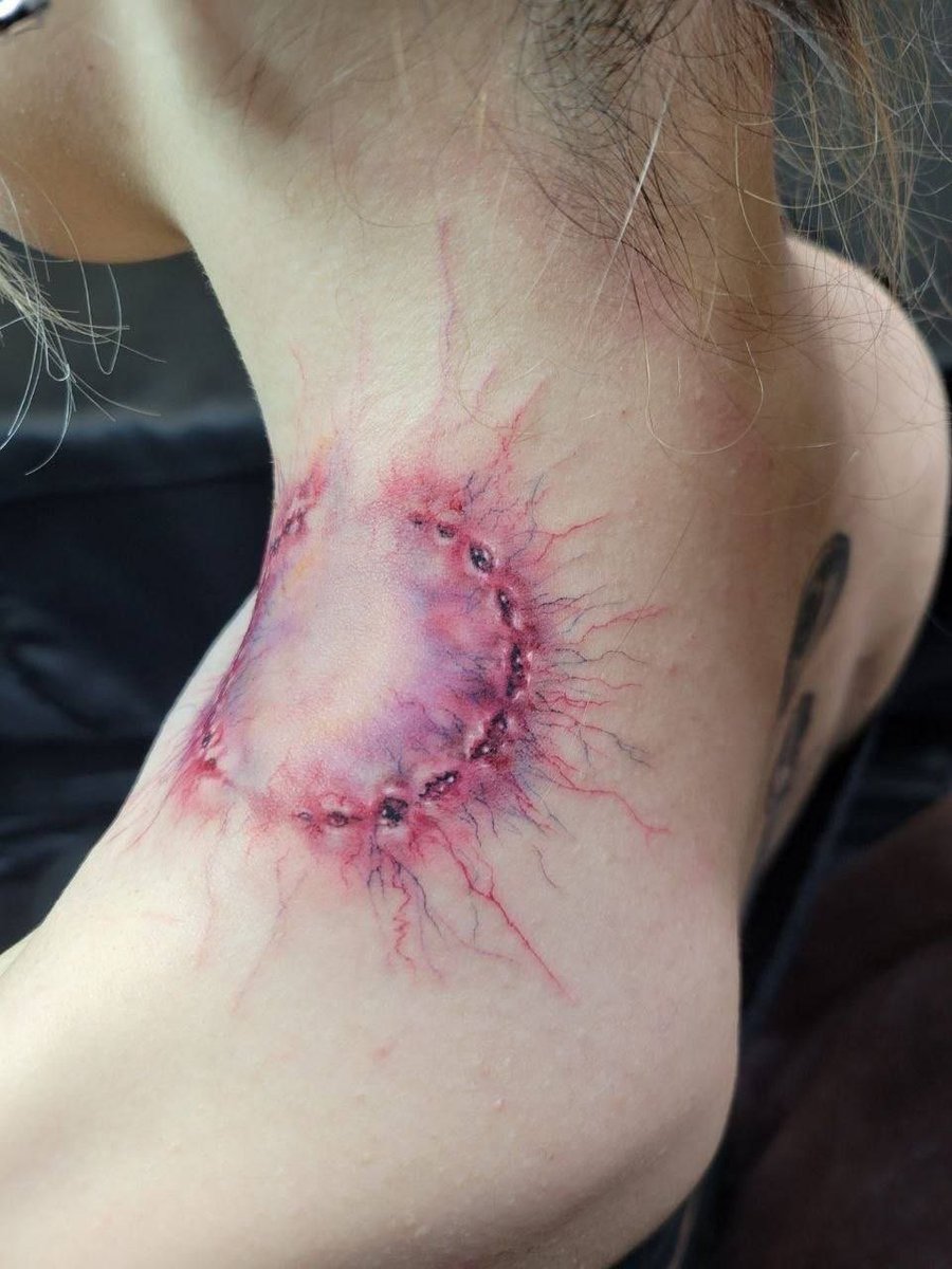 A strange trend is gaining momentum in Japan: zombie bite tattoos