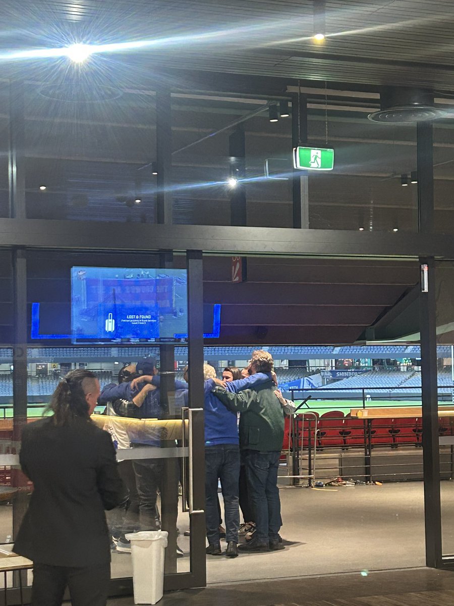 Cookman_3's tweet photo. @jacob9smith The punters singing the song arm in arm outside the Demba might be going worse https://t.co/FPP7X1D2Dx