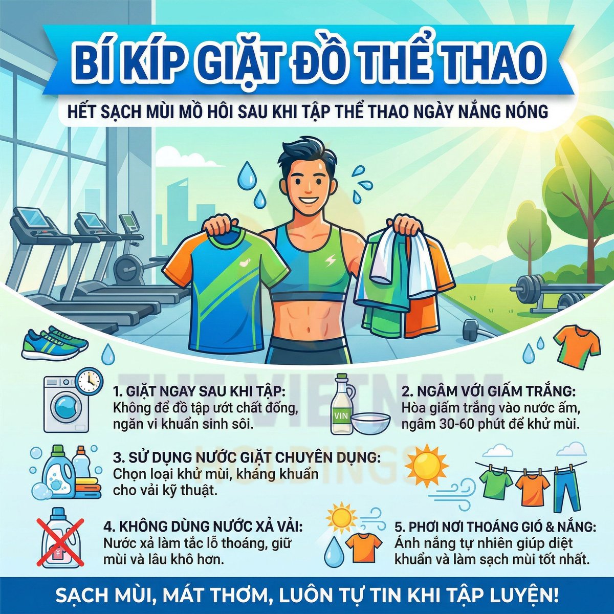 thtvietnamcomvn's tweet image. Mùi mồ hôi khó chịu sau khi tập? 😷
👉 Xử lý đúng là sạch ngay!
💙 Carefor Plus giúp khử mùi hiệu quả
#giatthongminh #THTVietnam #thethao #songkhoe #meovat