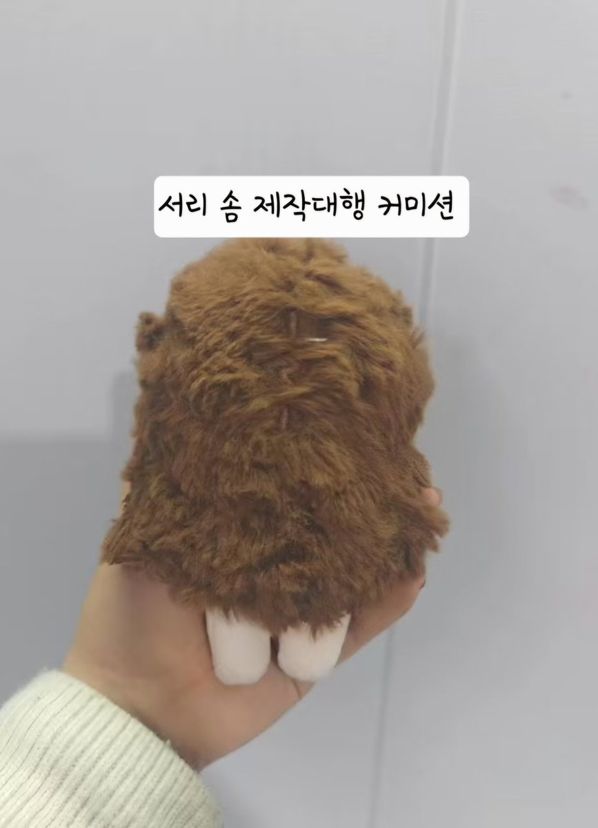 #서리_커미션 
솜인형 제작 대행 커미션 완료