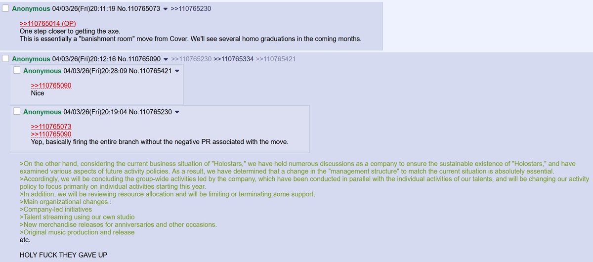 Screenshots from /vt/ 6: Return of the RRATS tweet media