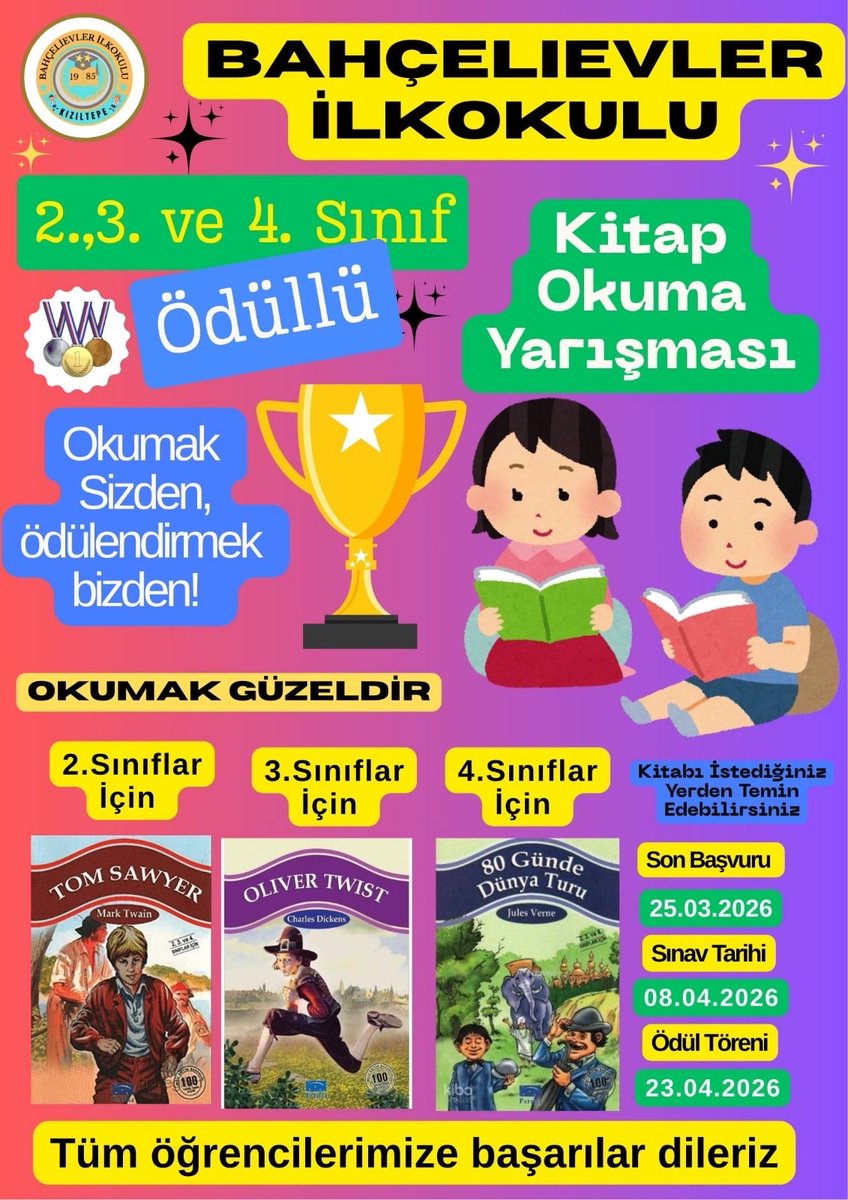 Kızıltepe Bahçelievler İlkokulu tweet media