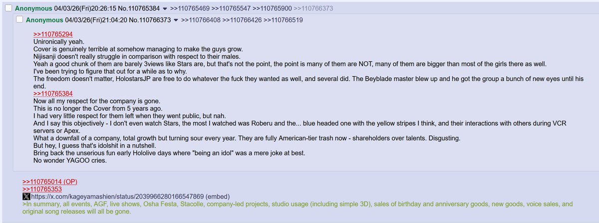 Screenshots from /vt/ 6: Return of the RRATS tweet media