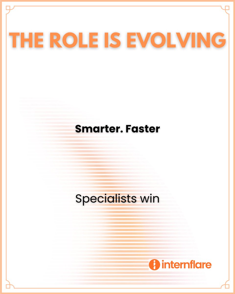 Internflare's tweet photo. Friday insight ✨
The world of Virtual Assistants is evolving fast, and smart businesses are paying attention.

#DigitalMarketing #Internflare #Internship #JobOpportunity https://t.co/7tOWPc8ieU
